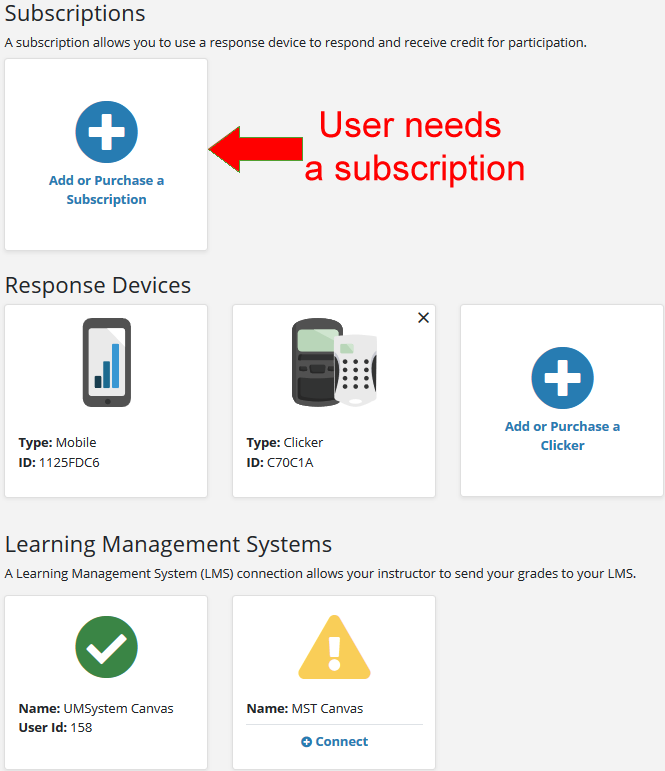 Turning Account Dashboard